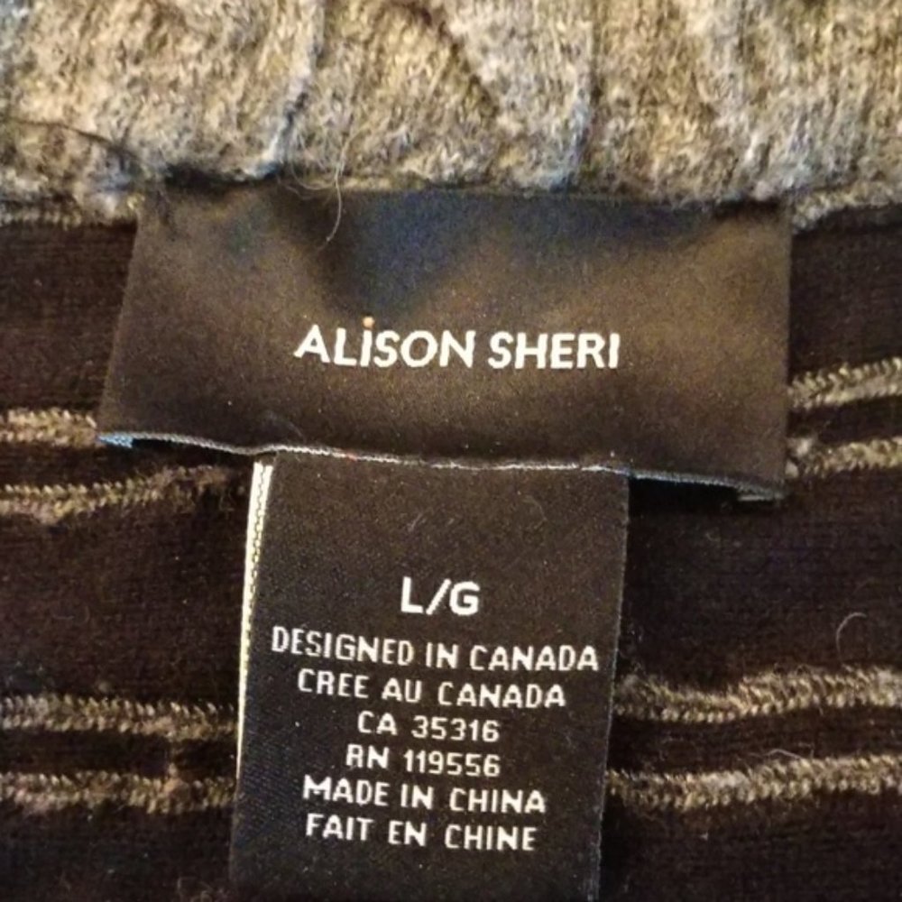 3/$20 Alison sheri sweater coat - Picture 7 of 7